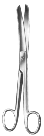Doyen Gynecological Scissors Curved 16cm/6 1/4"