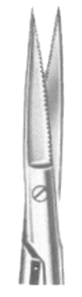 Wagner Fine Scissors 12cm/4 3/4" Fig # 4 Sh/Sh