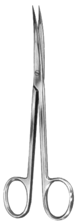Brophy Sullivan Fine Scissors Curved 14.5cm/5 3/4"