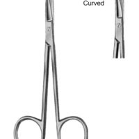 Eye and Fine Scissors Curved 11.5cm/4 1/2"