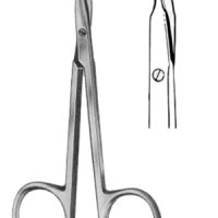 Tonotomy Scissors Blunt Straight 11.5cm/4 1/2"