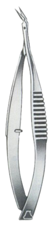 Vannas Iridectomy Scissors Angular 8cm/3 1/4"