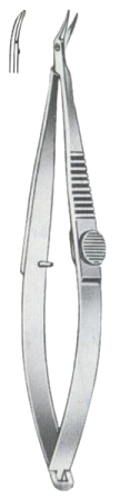 Troutman-Barraquer Iridectomy Scissors Right 10cm/4"