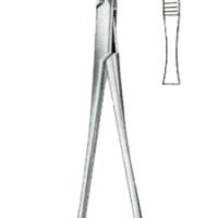 Baby-Mikulicz Peritoneal Clamp Forceps BJ 14cm/5 1/2"