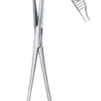 Gross-Maier Polypus Forceps BJ Curved 20cm/8" With Ratchet