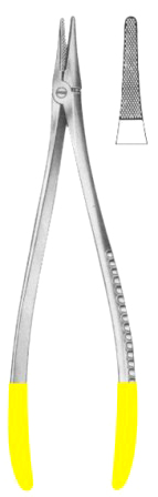 Axhausen Needle Holders SJ 18.5cm/7 1/4" TC GOLD
