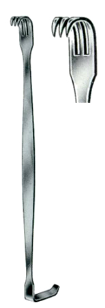 Baby-Senn-Miller Retractors Sharp 16cm/6 1/4"