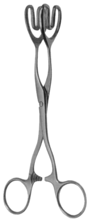 Collin Tongue Depressors and Forceps 19cm/7 1/2"