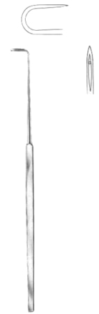 Falk Tonsil Needles 24cm/9 1/2"