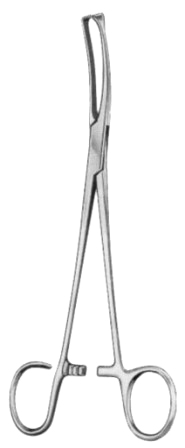 Colver Tonsil Seizing Forceps (Curved) 19cm/7 1/2"