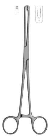 Atrauma Forcep, 1/8" jaw, 23cm/9"