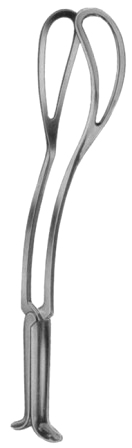 Piper Obstetrical Forceps 44cm/17 1/4"