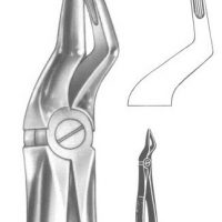 Extracting forceps english pattern fig. 51A