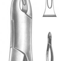 Extracting forceps American pattern Fig. 1B